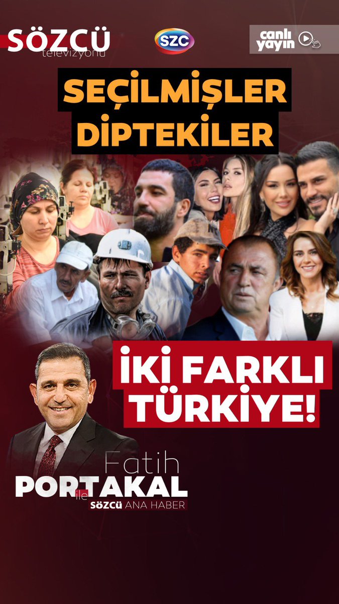 fatihportakal's tweet photo. Türkiye’nin ana haberine hazır mısınız?
CANLI 19
Tabela #hayırlıolsun
@szctelevizyonu 

https://t.co/SYI34WLMP7 https://t.co/D95V3ruVHN