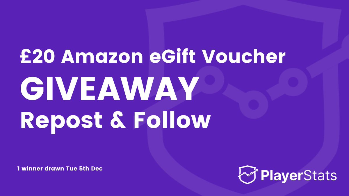 PlayerStatsX's tweet photo. 🎉 GIVEAWAY ALERT! 🎉

To celebrate the next 10 Premier League fixtures on @primevideosport we're giving away a £20 Amazon eGift Voucher! 🤑⚽️

🔁 Repost &amp; ✅ Follow to enter! https://t.co/PNpx9yroH0