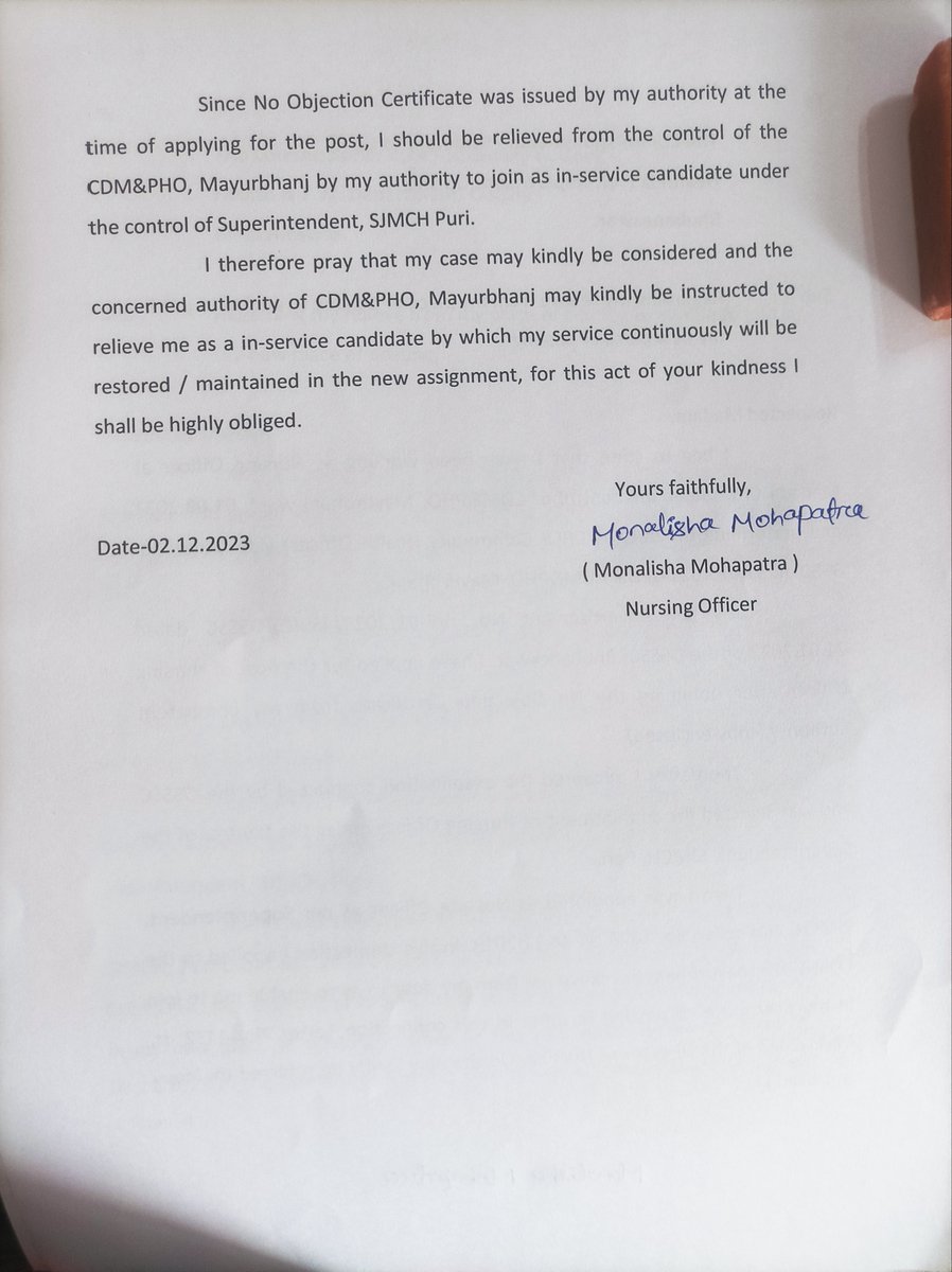 Monalis93623617's tweet photo. @CMO_Odisha 
@MoSarkar5T 
@HFWOdisha 
@SecyChief kindly look into this matter sir🙏 https://t.co/uwXbEdwuF9