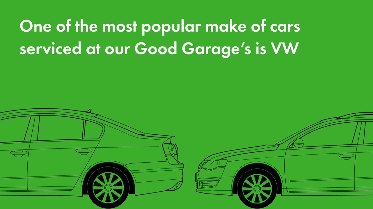 One of the makes of cars serviced at The Good Garage Scheme is the reliable Volkswagen. 

✅Attention to detail 
✅Specialist tools &amp; equipment 
✅Expert knowledge &amp; intel 

Put your vehicle in safe hands. Book your Volkswagen service. 👨‍🔧 goodgaragescheme.com/volkswagen