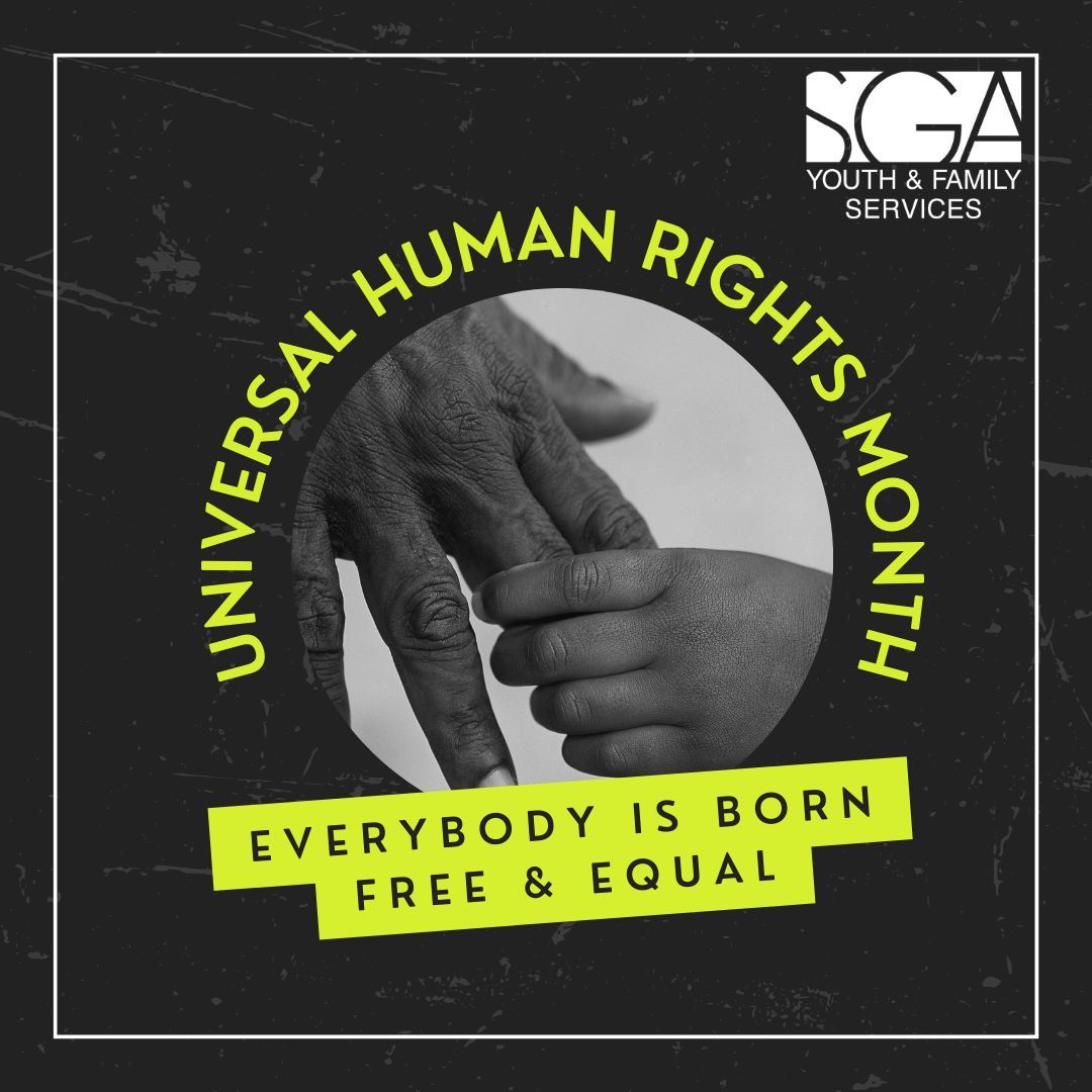 Universal Human Rights Month has been celebrated for 75 years! Now more than ever, it is essential to remember that we are all human, no matter our culture, creed, background, birthplace, etc. Every person deserves dignity, happiness, and equal rights. #humanrights