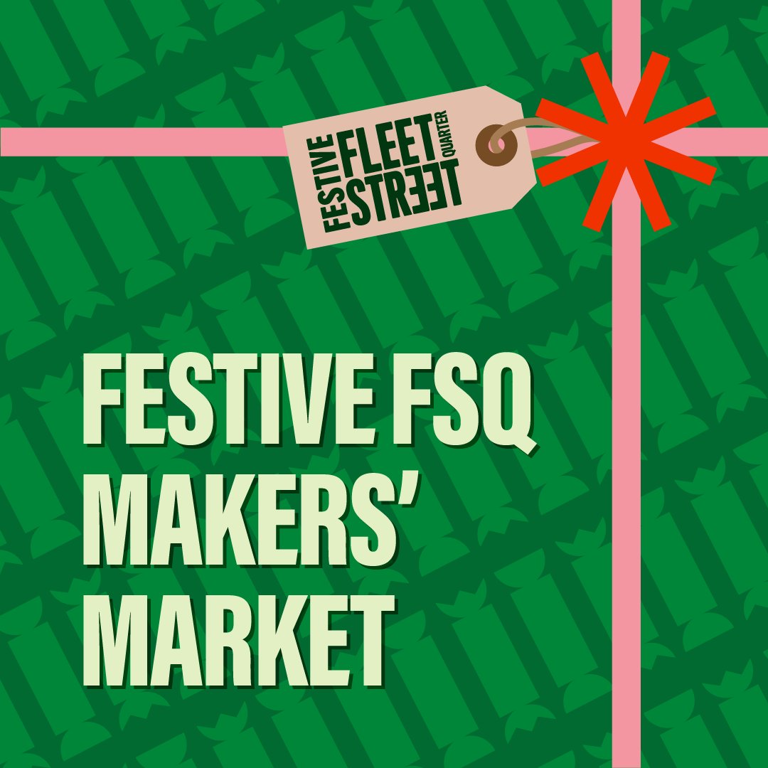 Fleet Street Quarter (@fleetstquarter) on Twitter photo 🎁The Festive FSQ Makers’ Market returns to to New Street Square today! The market will run 5 – 7 December from 11:30am – 6pm.
🛍️Head over to browse an array of exceptional gifts from independent traders provided by <a href="/craftyfoxmarket/">Crafty Fox Market</a>.
🌟Find out more: fleetstreetquarter.co.uk/events/festive… 🎁The Festive FSQ Makers’ Market returns to to New Street Square today! The market will run 5 – 7 December from 11:30am – 6pm.
🛍️Head over to browse an array of exceptional gifts from independent traders provided by <a href="/craftyfoxmarket/">Crafty Fox Market</a>.
🌟Find out more: fleetstreetquarter.co.uk/events/festive…