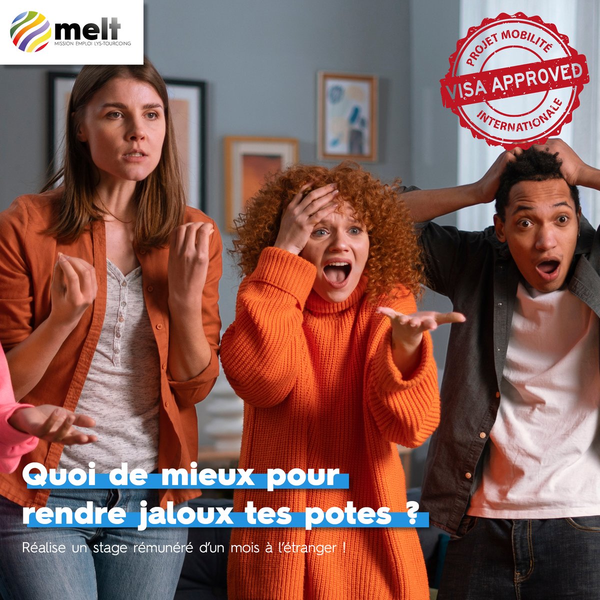 🌏 [EXPLORE LE MONDE AVEC NOTRE PROJET DE MOBILITÉ INTERNATIONALE]

Prêt à vivre une expérience internationale exceptionnelle et à élargir tes horizons professionnels ? 💼✈

Toutes les informations sont disponibles sur notre site Internet ou sur la-melt.fr/2023/12/05/pro…

#Erasmus