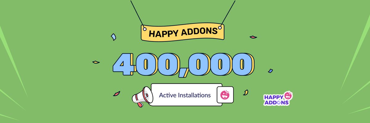 Happy Elementor Addons tweet media