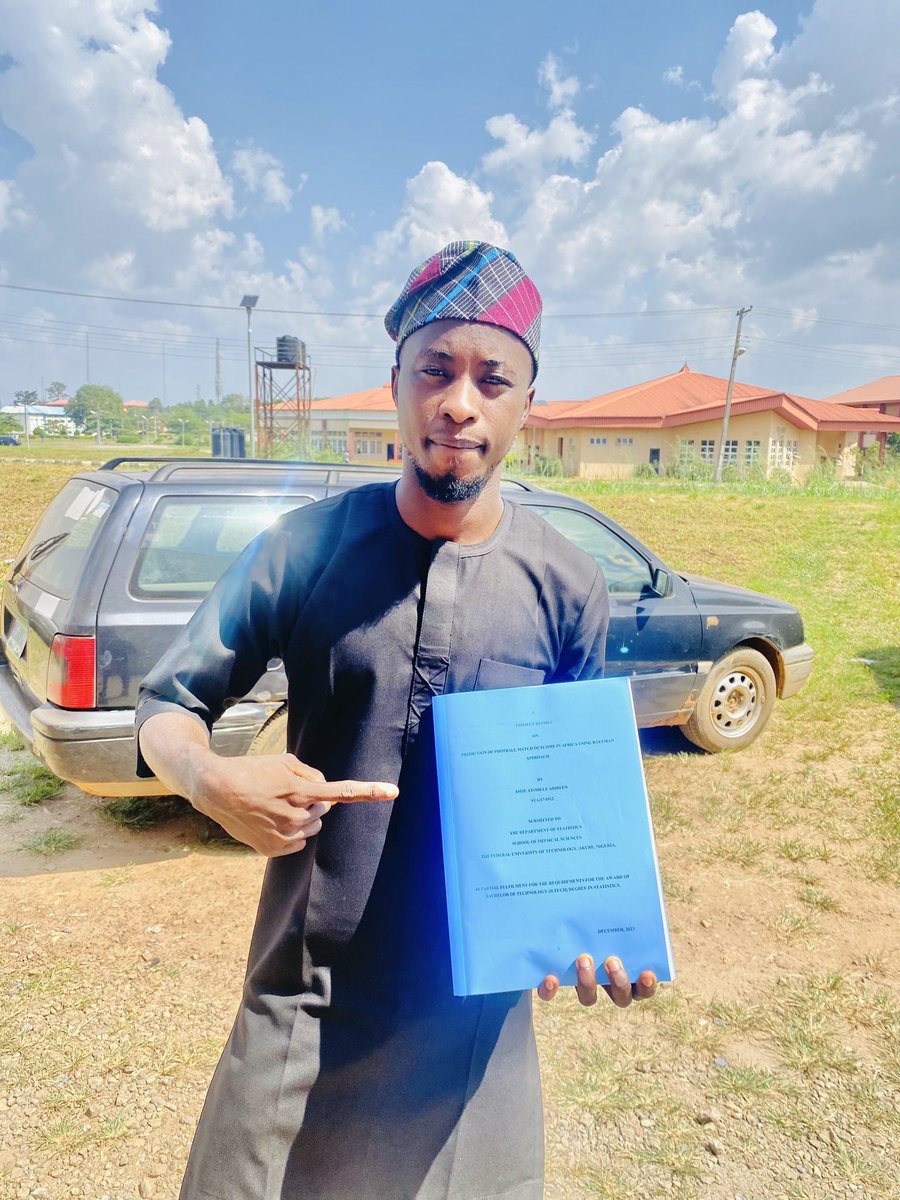 ClassInvicta's tweet image. Congratulations to the first FUTA Class ‘22 department to do their Final Year Project Defense.

Congratulations to everyone in Statistics Department 🥰🍻

#ClassInvicta #Btech