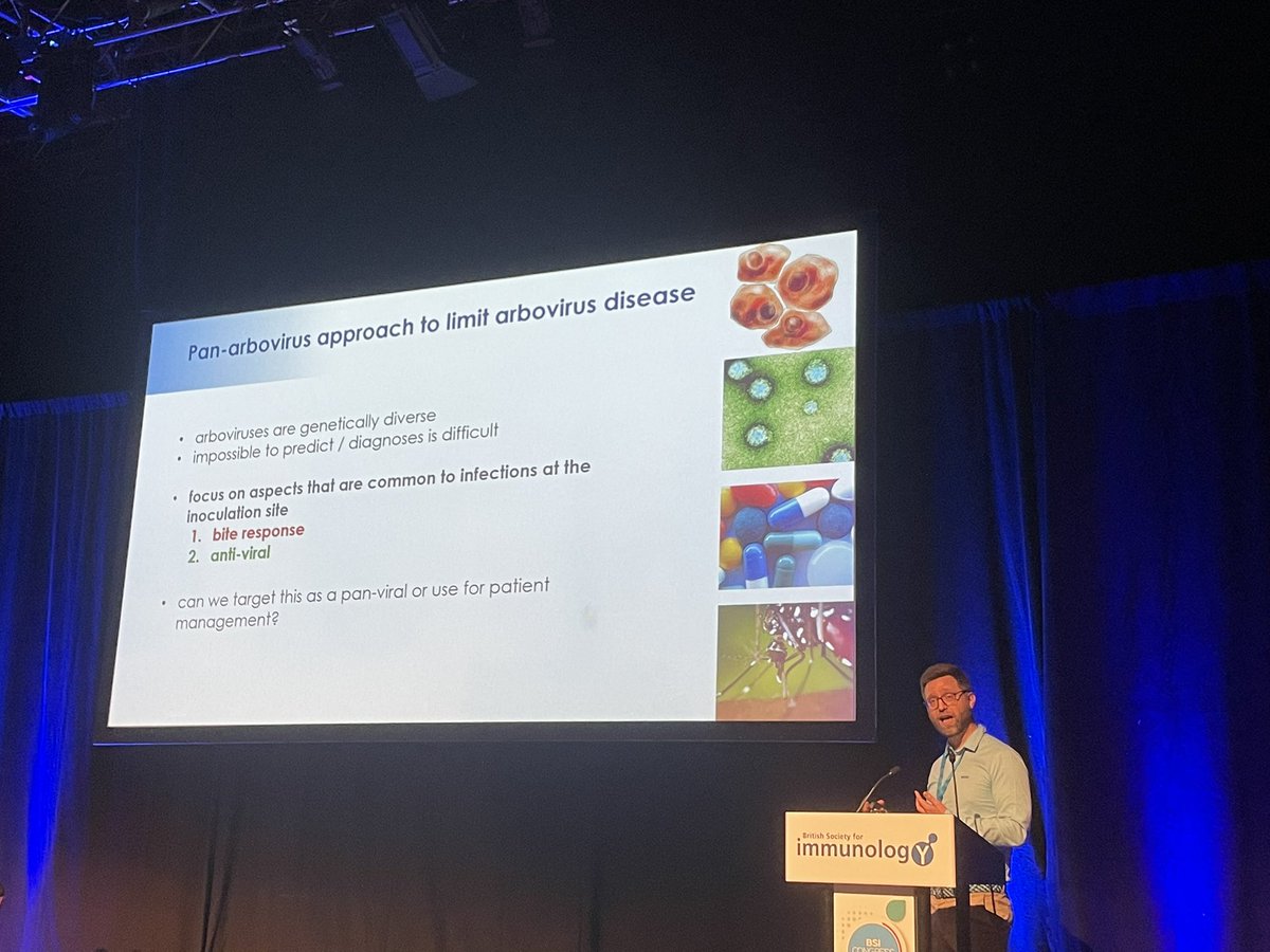 Arboviruses can’t be ignored especially in the context of climate change. 
#BSI23 <a href="/VHIT_Mckimmie/">Clive McKimmie (VHIT) 🦟🦠🐁</a>