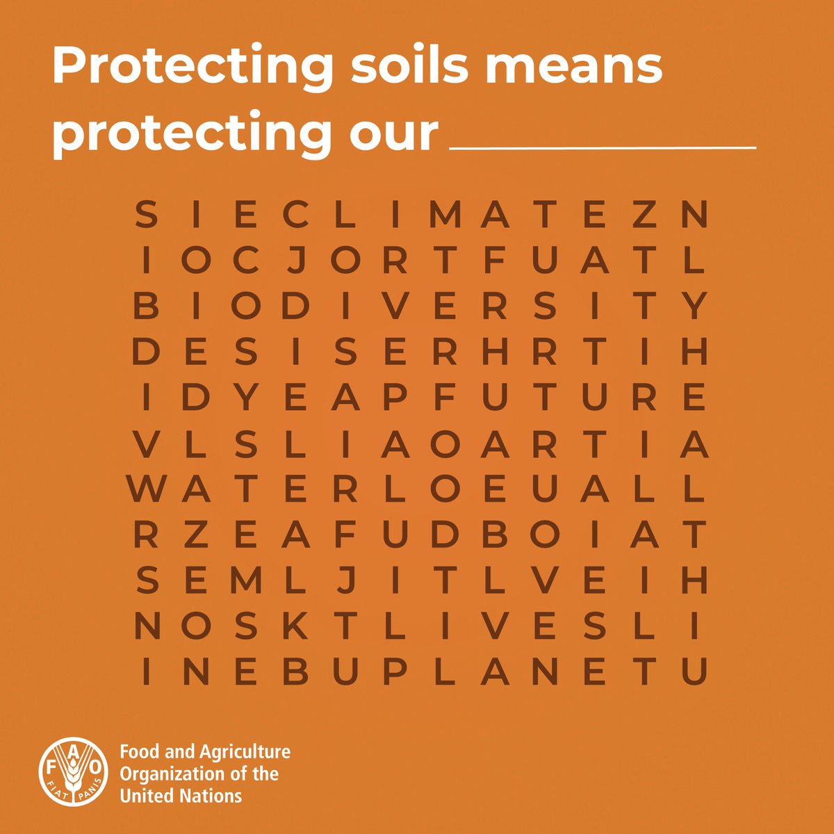 Protecting #soils means protecting our __________.

Share the first 3 words you see in the comments below 👇

#SoilAction #WorldSoilDay