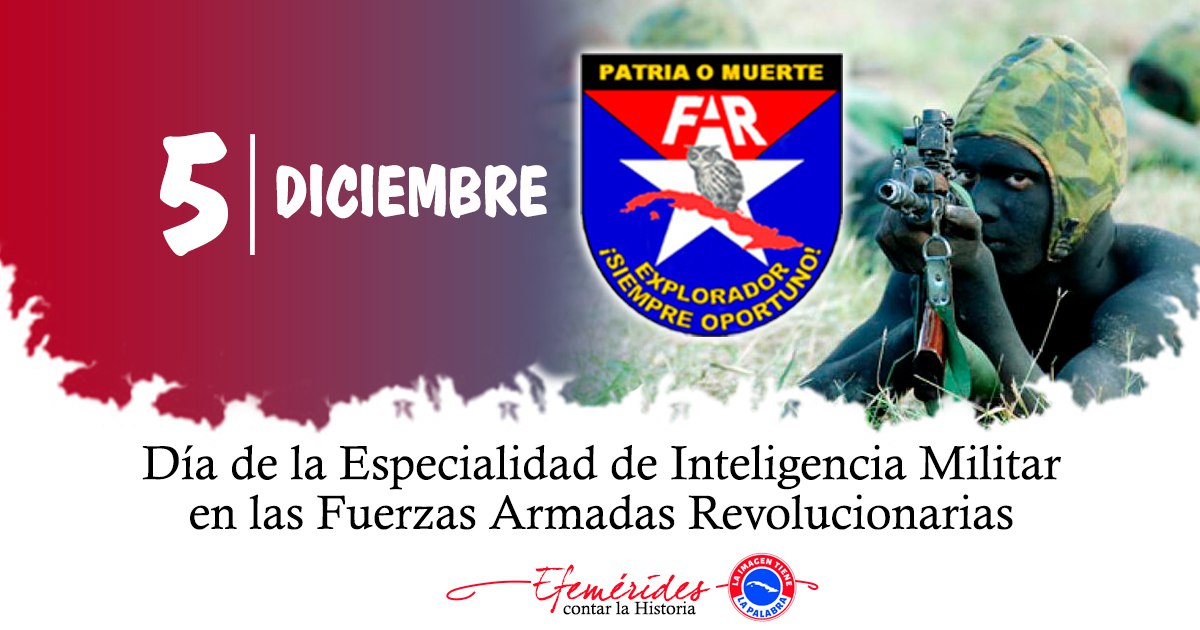 Efemérides del día.
#CubaPorLaPaz #CubaPorLaVida #FidelPorSiempre
<a href="/dmssandinopr/">Dirección Municipal Salud Sandino</a> <a href="/JavierLCarballo/">Javier Luis Carballo</a> <a href="/SaludDPinar/">Dirección General de Salud_Pinar Del Río</a>