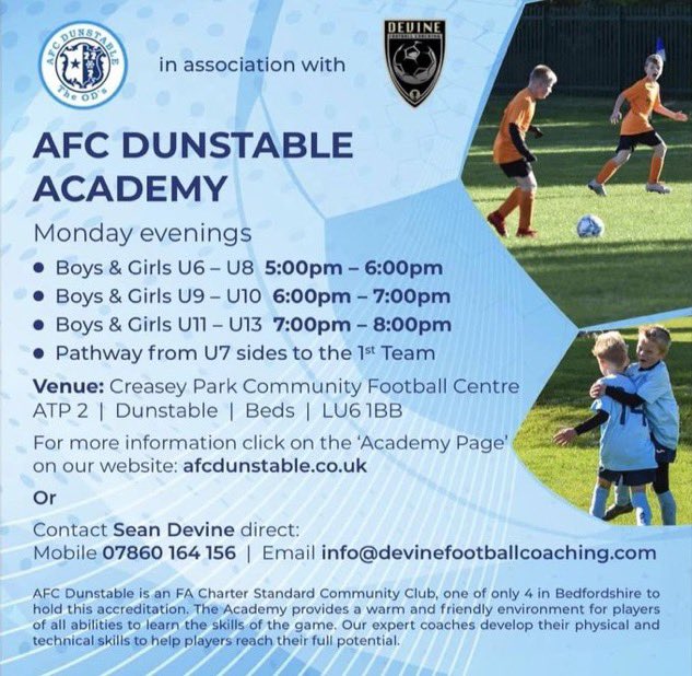 AFC Dunstable Youth tweet media