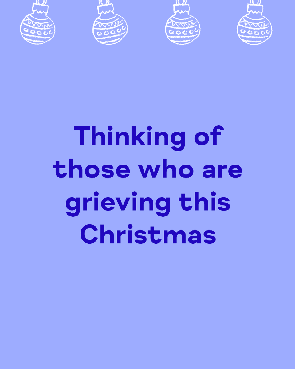 It's okay to miss loved ones. It's okay to not feel 'festive’. It's okay if you want some space. We all heal differently. Do what works for you and helps you on your grief journey. 1/2