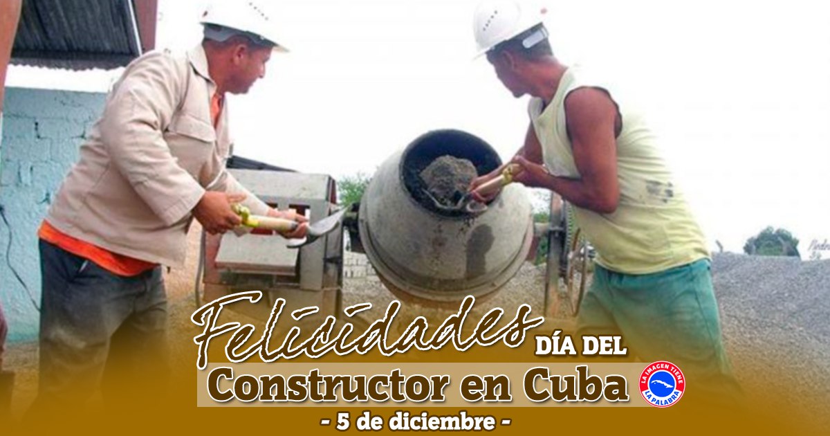 Día del Constructor en #Cuba.
#CubaPorLaPaz #CubaPorLaVida 
<a href="/dmssandinopr/">Dirección Municipal Salud Sandino</a> <a href="/JavierLCarballo/">Javier Luis Carballo</a> <a href="/SaludDPinar/">Dirección General de Salud_Pinar Del Río</a>