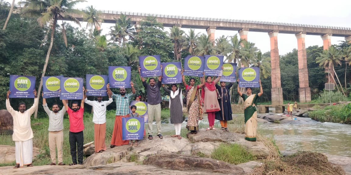 PaulrajPra98201's tweet photo. Kanyakumari Isha volunteers Savesoil
#SoilForClimateAction
#SadhguruAtCop28
#Sadh https://t.co/8cvLTZIpYG