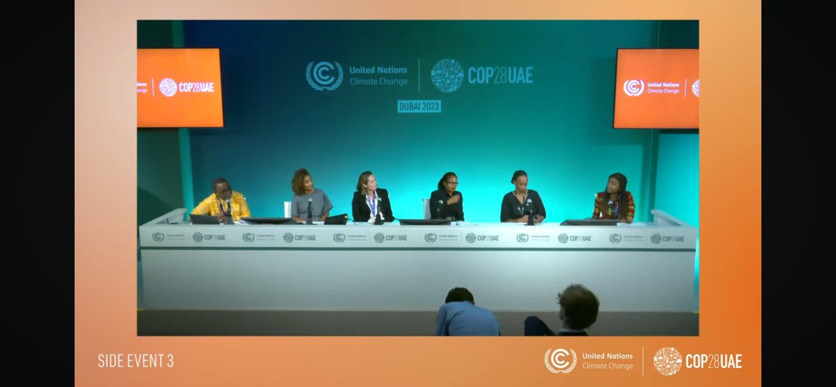 Live from #COP28, <a href="/Catalytic_Fdn/">Catalytic Finance Foundation</a> and the <a href="/AfDB_Group/">African Development Bank Group</a> host a conversation on "Financing SDGs in Africa". Speakers highlighted the important role of financial - (green) banks, MDBs, equity provider- institutions to support project developers.