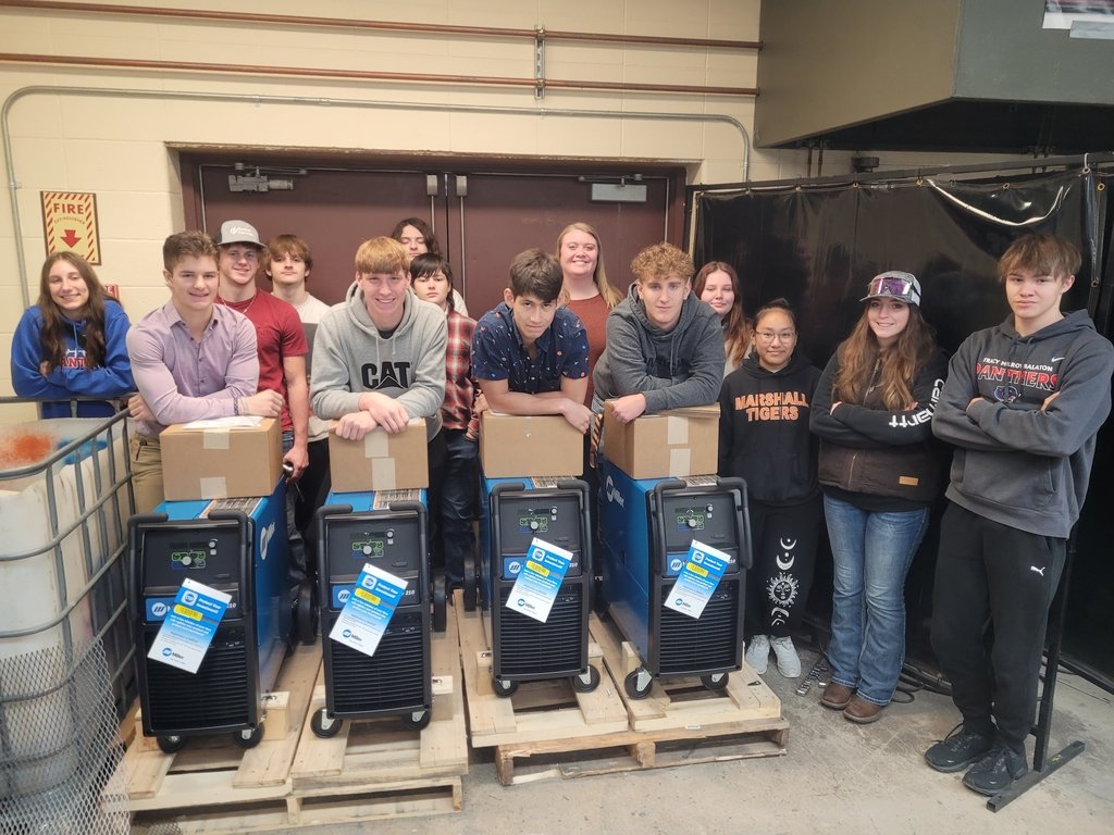 TAHS welding class received a LYFT grant for the purchase of TIG welders and metal benders.  Will be used in Welding II class!
