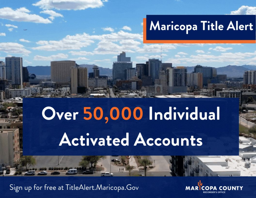 Maricopa County Recorder's Office - Account Help