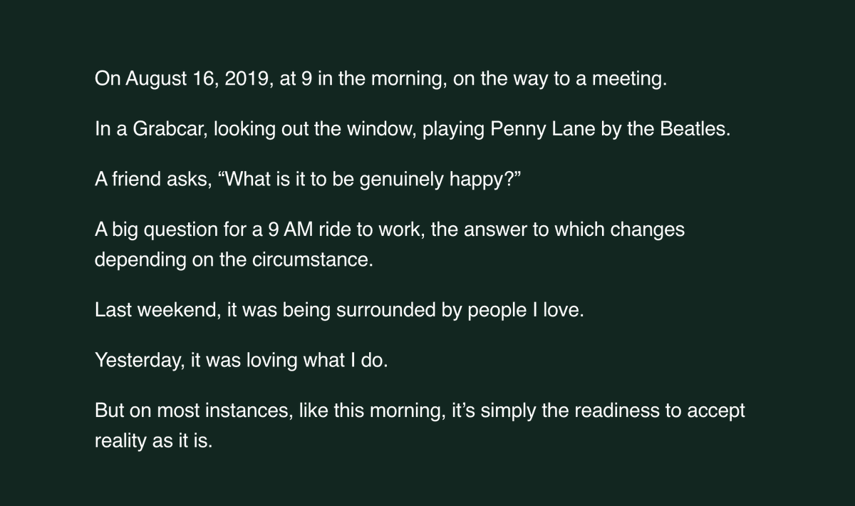 kvnnchn's tweet photo. “What Is It To Be Genuinely Happy?” https://t.co/CqzGJRL2va