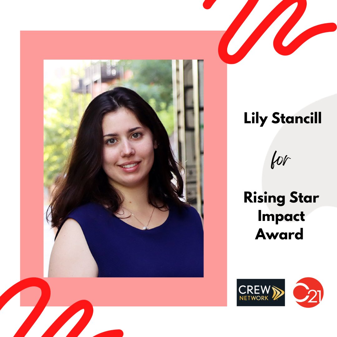 Our very own Senior Account Manager, Lily, has been nominated for <a href="/CREW_Network/">CREW Network</a>'s Rising Star Impact Award! We are so proud of Lily. Good luck!