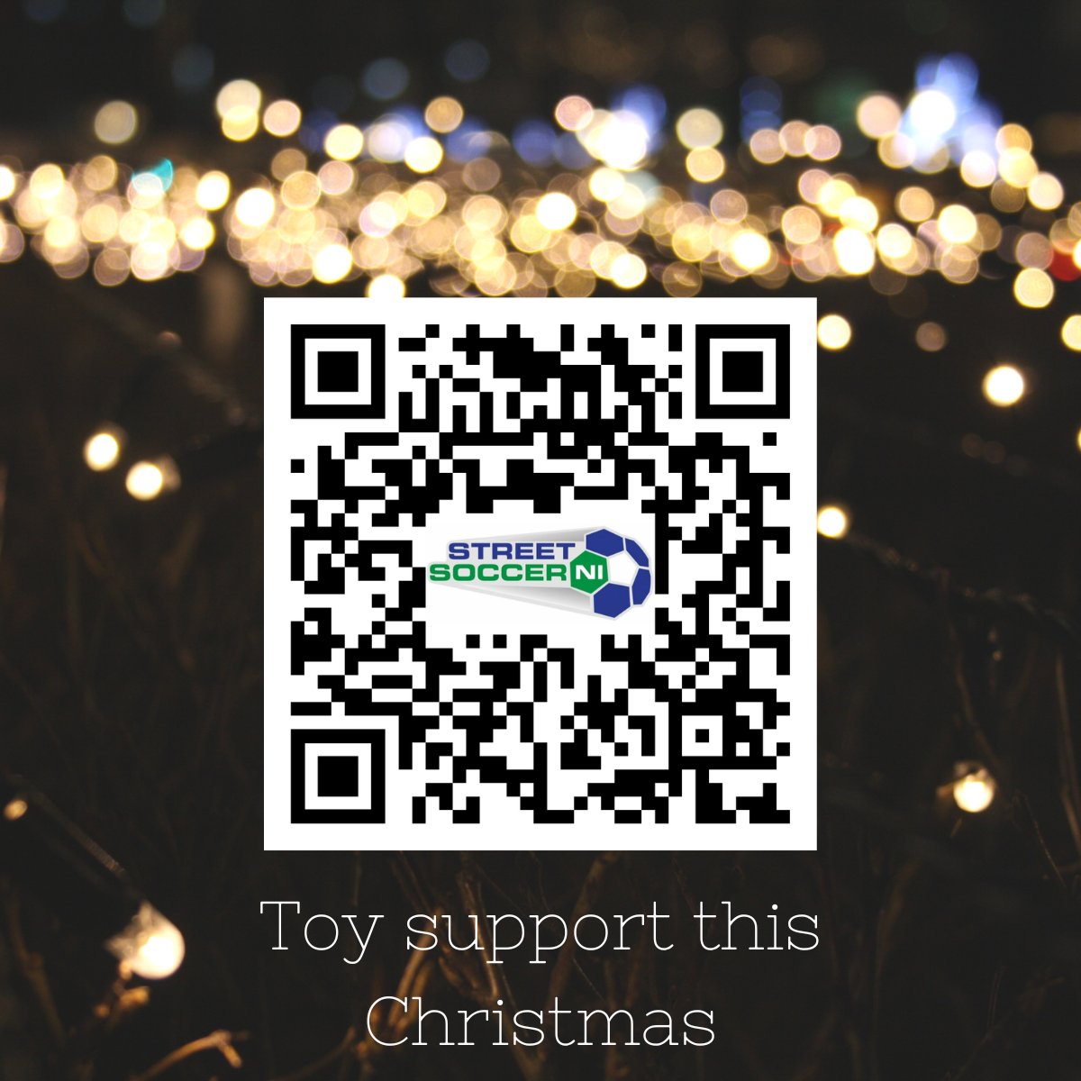 StreetMoveNI's tweet photo. Delighted @streetsoccerni will help 30 households this Christmas in need of #toys for children with support from @ebelfastmission &amp; Michael Sloan.
 If you are a service user &amp; in need of support, scan the QR code, complete a short form &amp; someone will be in touch #morethansoccer https://t.co/EOeZ8alUKv