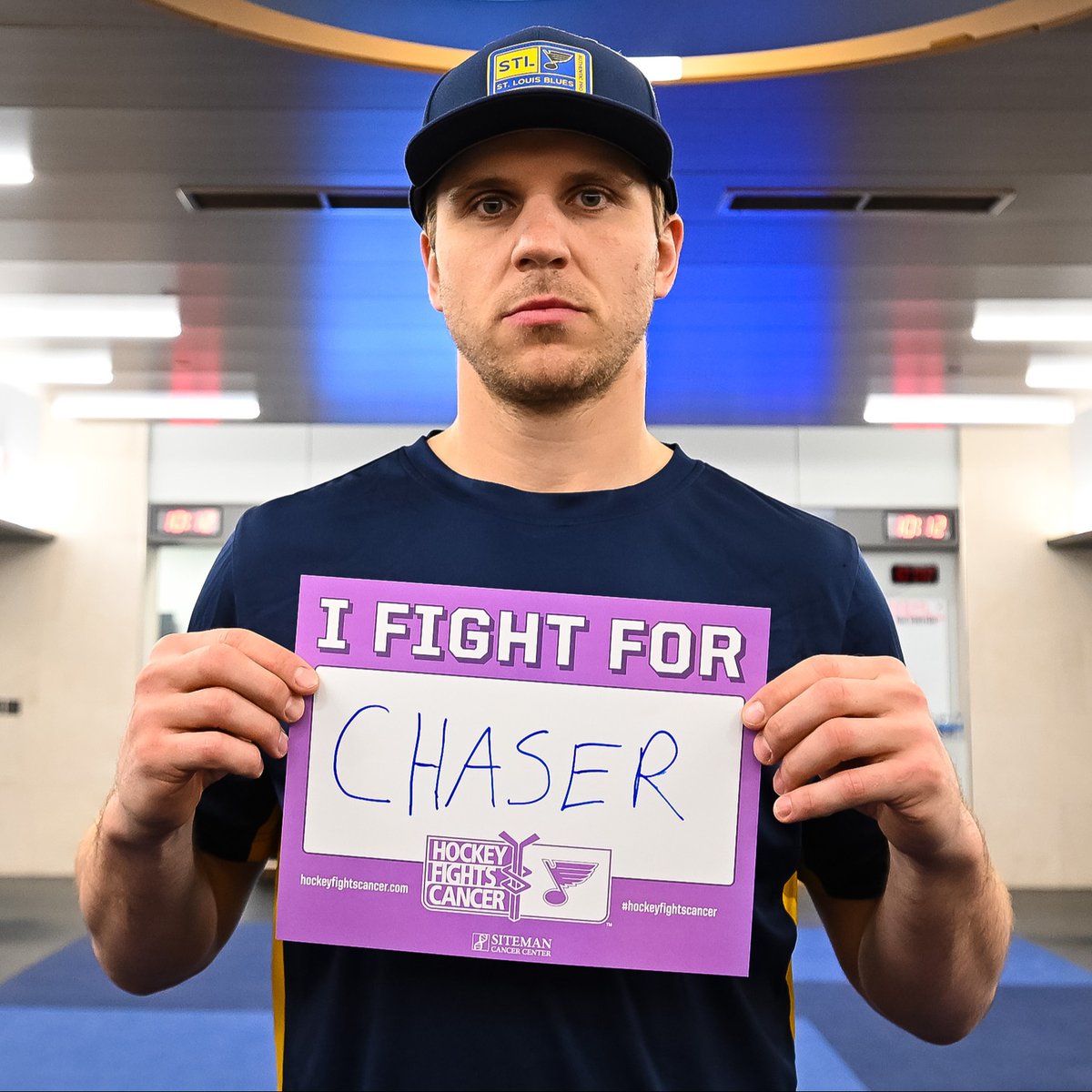 As we prepare for our #HockeyFightsCancer Night on Dec. 12, we stand behind our own Kelly Chase as he begins treatment for leukemia. 

Hey buddy – you’ve got this!
