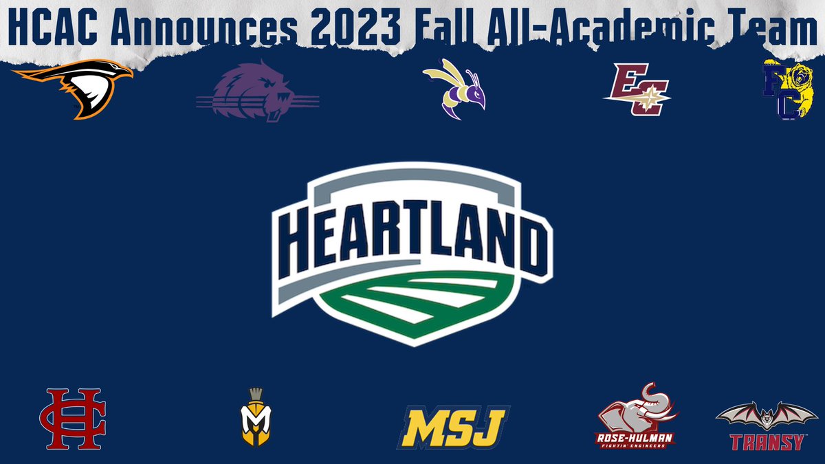 HCAC Tom Bohlsen Academic Team | Fall 2023

Congrats to the 380 student-athletes that have been named to the 2023 Fall Tom Bohlsen Academic All-HCAC Team!!

Full Release: tinyurl.com/y4dbz6bj

#TheHeartofD3 | #STUDENTathlete
