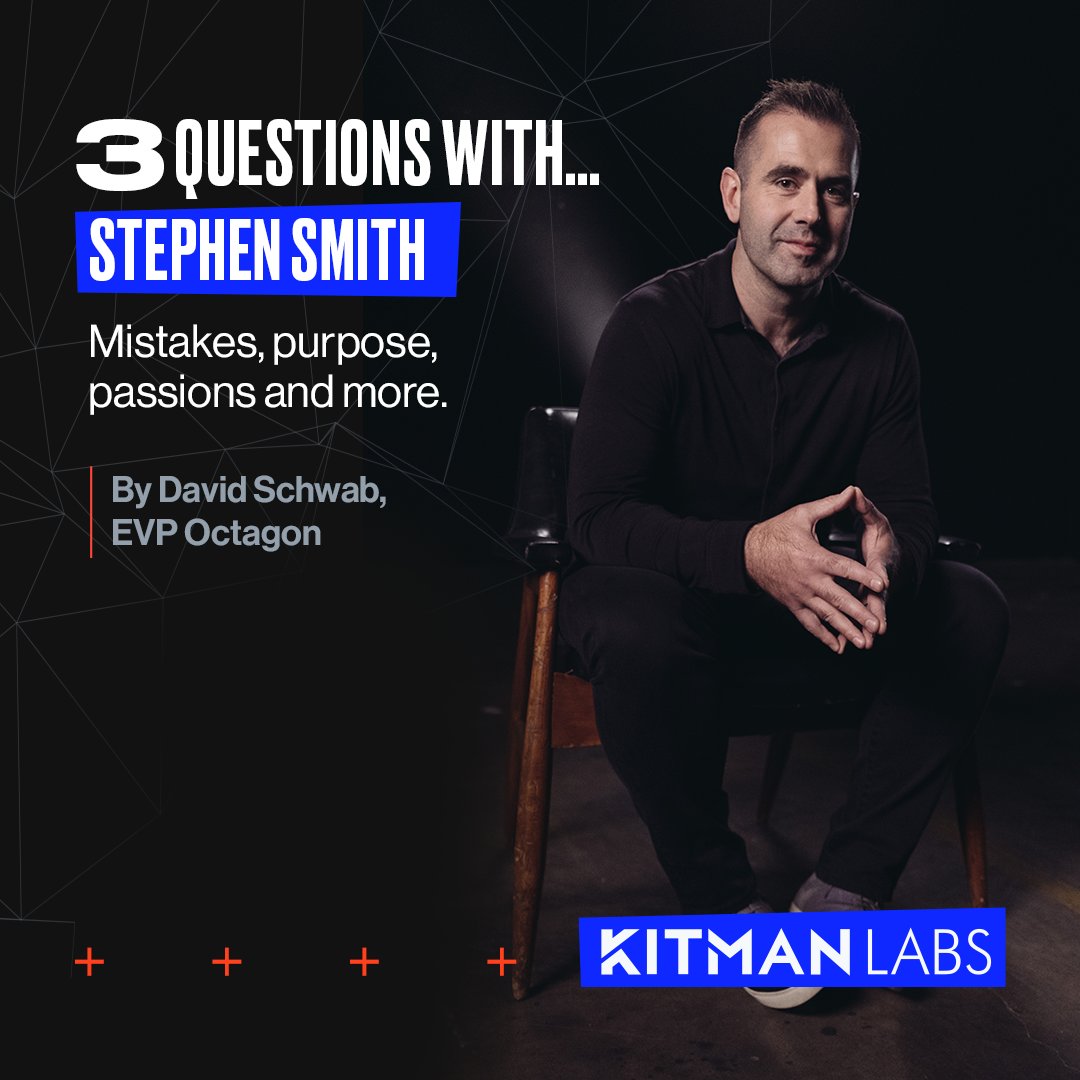 Kitman Labs (@kitmanlabs) on Twitter photo <a href="/stephensmith_ie/">Stephen Smith</a>, CEO of Kitman Labs, was recently interviewed by <a href="/david_schwab/">David Schwab</a> in this week's "Three Questions With..." newsletter. Mistakes, purpose, passion and more.
Read the interview: bit.ly/4a50Jbk
#SportsTech #Sports #SportsTechnology #SportsBiz <a href="/stephensmith_ie/">Stephen Smith</a>, CEO of Kitman Labs, was recently interviewed by <a href="/david_schwab/">David Schwab</a> in this week's "Three Questions With..." newsletter. Mistakes, purpose, passion and more.
Read the interview: bit.ly/4a50Jbk
#SportsTech #Sports #SportsTechnology #SportsBiz