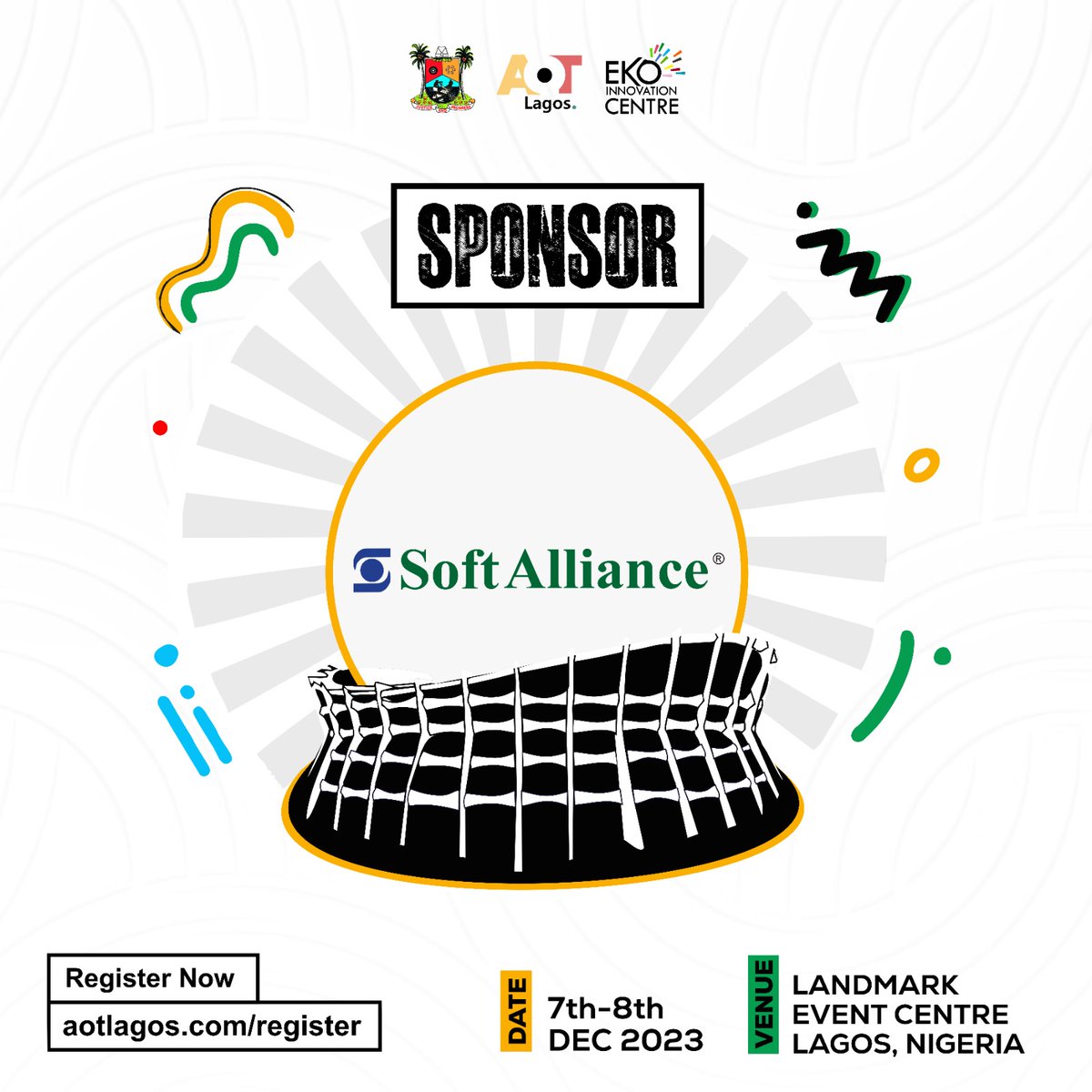 #SponsorSpotlight
Exciting News: We are thrilled to announce SoftAlliance <a href="/SoftAllianceLTD/">Soft Alliance</a> as a sponsor for AOT Lagos 5.0! SoftAlliance is a dynamic organization with a mission to empower businesses by streamlining processes and enhancing service delivery.
