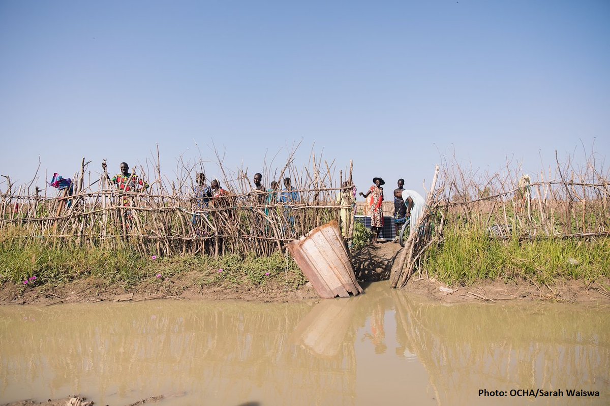 #SouthSudan is the youngest nation in the world. It is also home to extreme, frequent and intense weather events – such as heavy rain & drought-like conditions – affecting the most vulnerable people. Read more about climate change impact in South Sudan: bit.ly/4800Va4