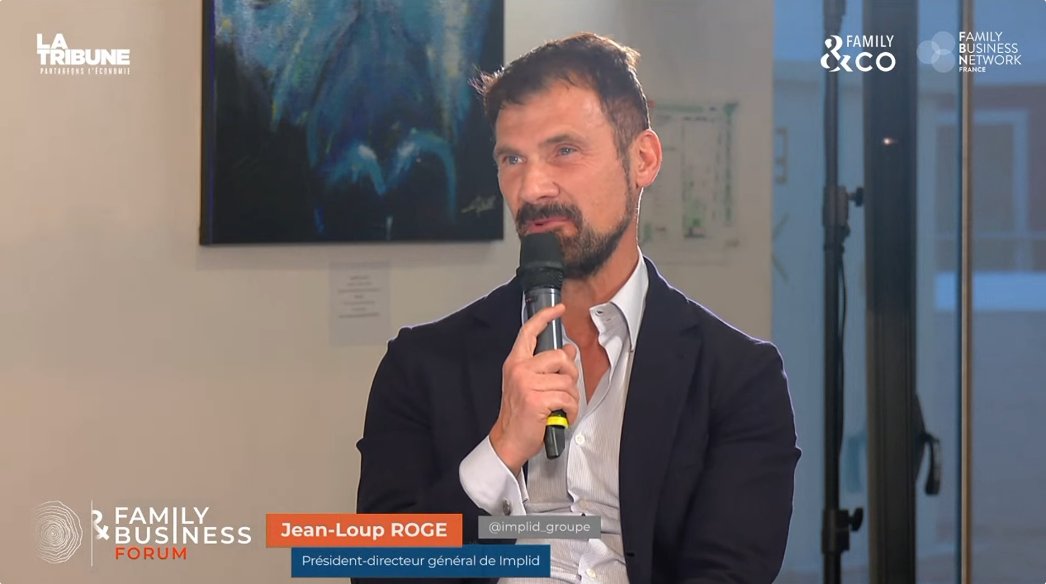 <a href="/FIDAL_avocats/">Fidal</a> <a href="/FranceInvestEU/">France Invest</a> <a href="/phmabille/">Philippe Mabille</a> <a href="/SylvieGuinard69/">Sylvie Guinard</a> <a href="/INPIFrance/">INPI France</a> <a href="/businessfrance/">Business France</a> <a href="/GroupeSEB/">Groupe SEB</a> #FamilyAndBusinessForum - « Un projet entrepreneuriat, c'est d'abord une gouvernance familiale ensuite une gouvernance d'entreprise et ensuite une direction d'entreprise. »

💬 Jean-Loup ROGE, Président-directeur général de <a href="/implid_groupe/">implid</a>