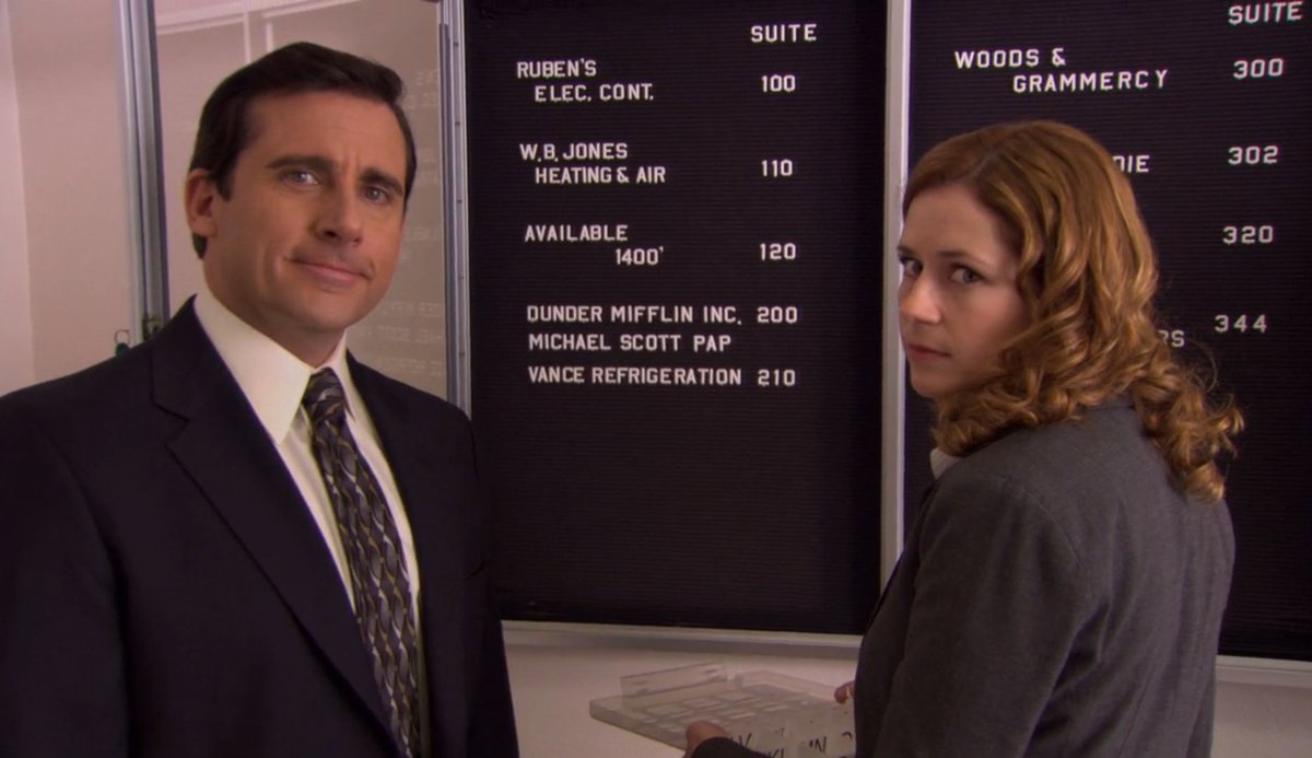 archivefischer's tweet photo. small sequence of one of my favorite scenes from "Michael Scott Paper Company" episodes 🤍 https://t.co/fCdyoJQ6px