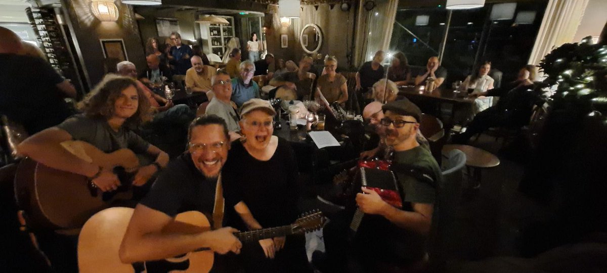 You know what tomorrow is? It's the first Thursday in the month! So we will be back with our pals at The Strines Nightingale for fun and tunes and songs. And we *might* have a festive surprise up our sleeve.....