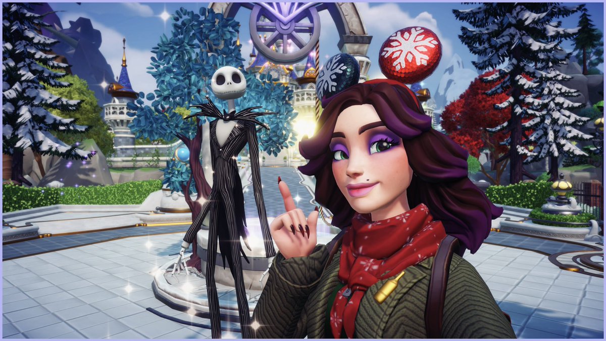 I’m so happy 🖤💀 #jackskeleton #DDLV #DisneyDreamlightValley #TheNightmareBeforeChristmas <a href="/DisneyDLV/">Disney Dreamlight Valley</a>