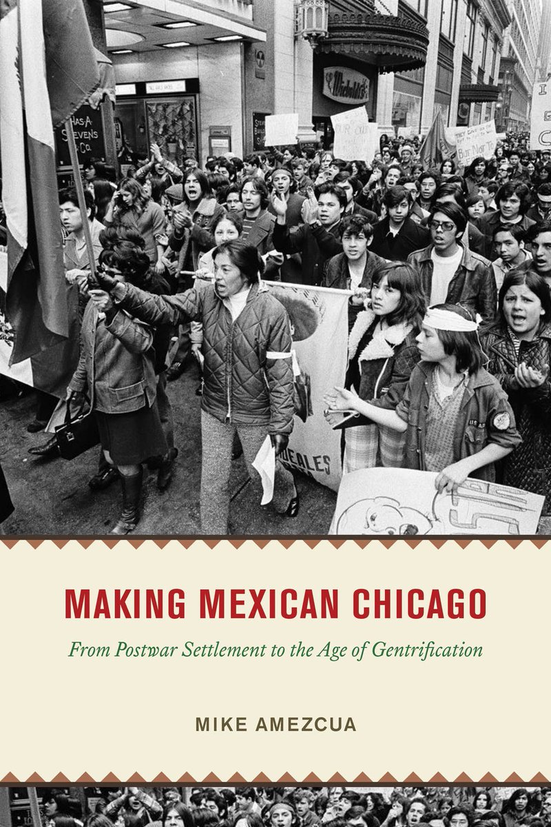 We're thrilled to share that @DrMikeAmezcua has won the 2023 @SACRPH Lewis Mumford Prize for his book MAKING MEXICAN CHICAGO! Congratulations, Mike! Learn more: bit.ly/3N8NLzK