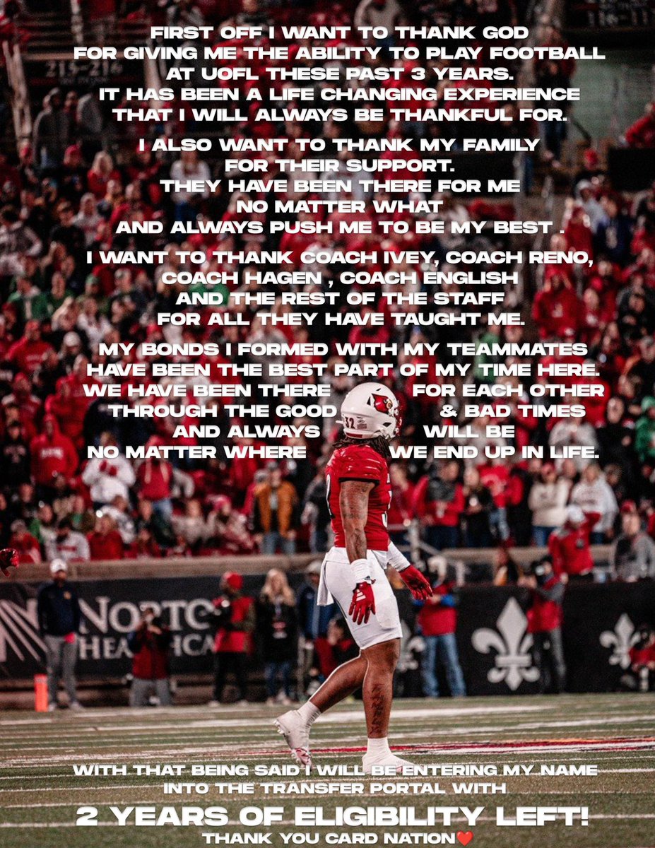 One of the hardest decisions of my life but Thank You Card Nation ❤️🖤