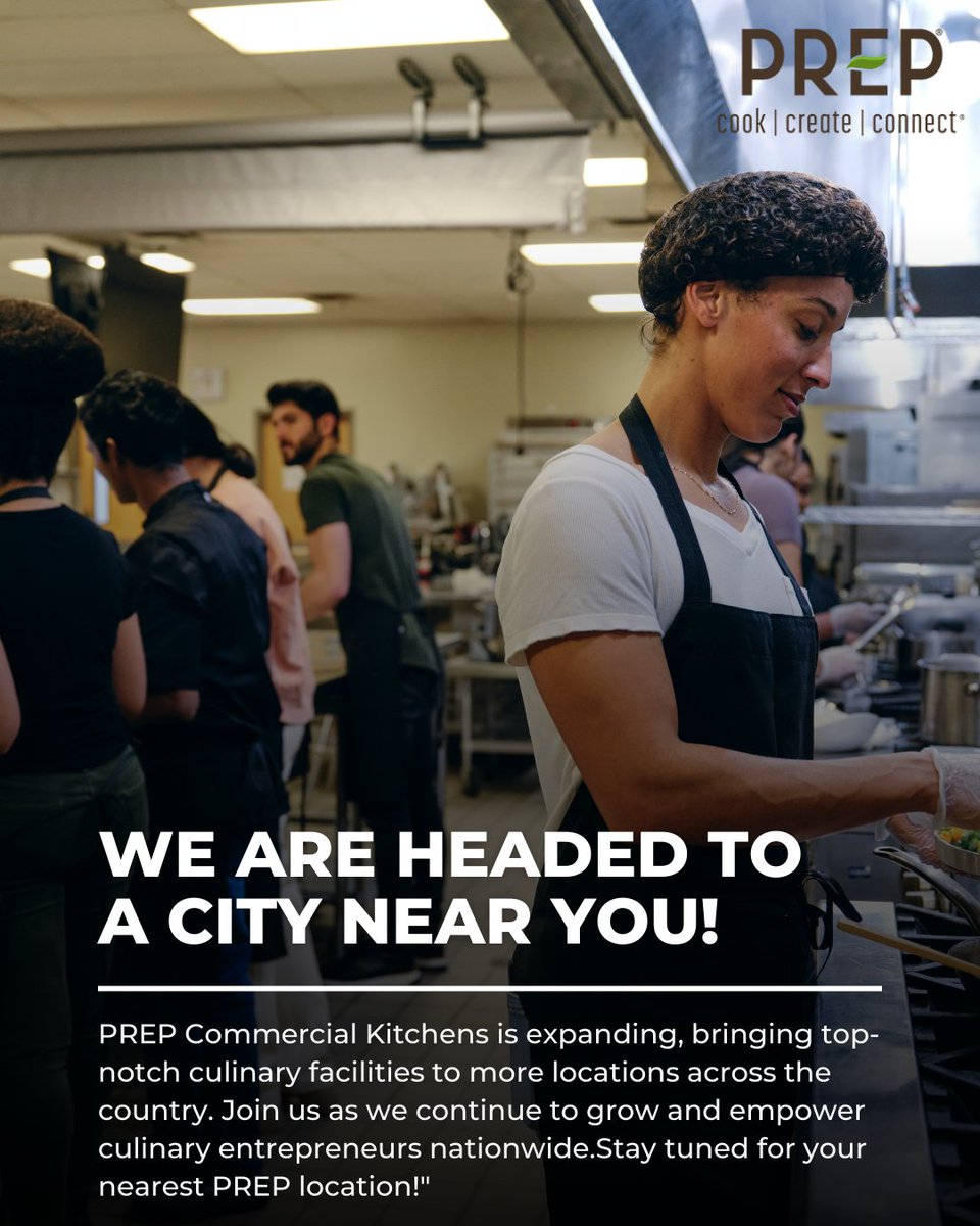 🚀🌎 PREP: Expanding Across the US! Coming to a City Near You Soon! 🌆

Exciting news, foodpreneurs! PREP is on the move, and we're spreading our culinary magic from coast to coast. 🇺🇸✨
\