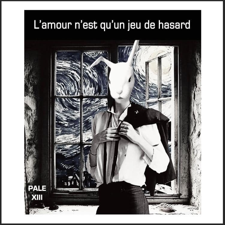 PALElegroupe's tweet image. L’amour n’est qu’un jeu de hasard
À ce jeu là le nouveau Pale vibrant de somptueuses sonorités et poétiquement incorrect vous invite dans son sillage dès aujourd’hui à son écoute 
CD disponible sur Bandcamp
Et à L’Ecume des pages
174 BD St Germain 75006
palemusic.bandcamp.com/.../pale-lamou…...