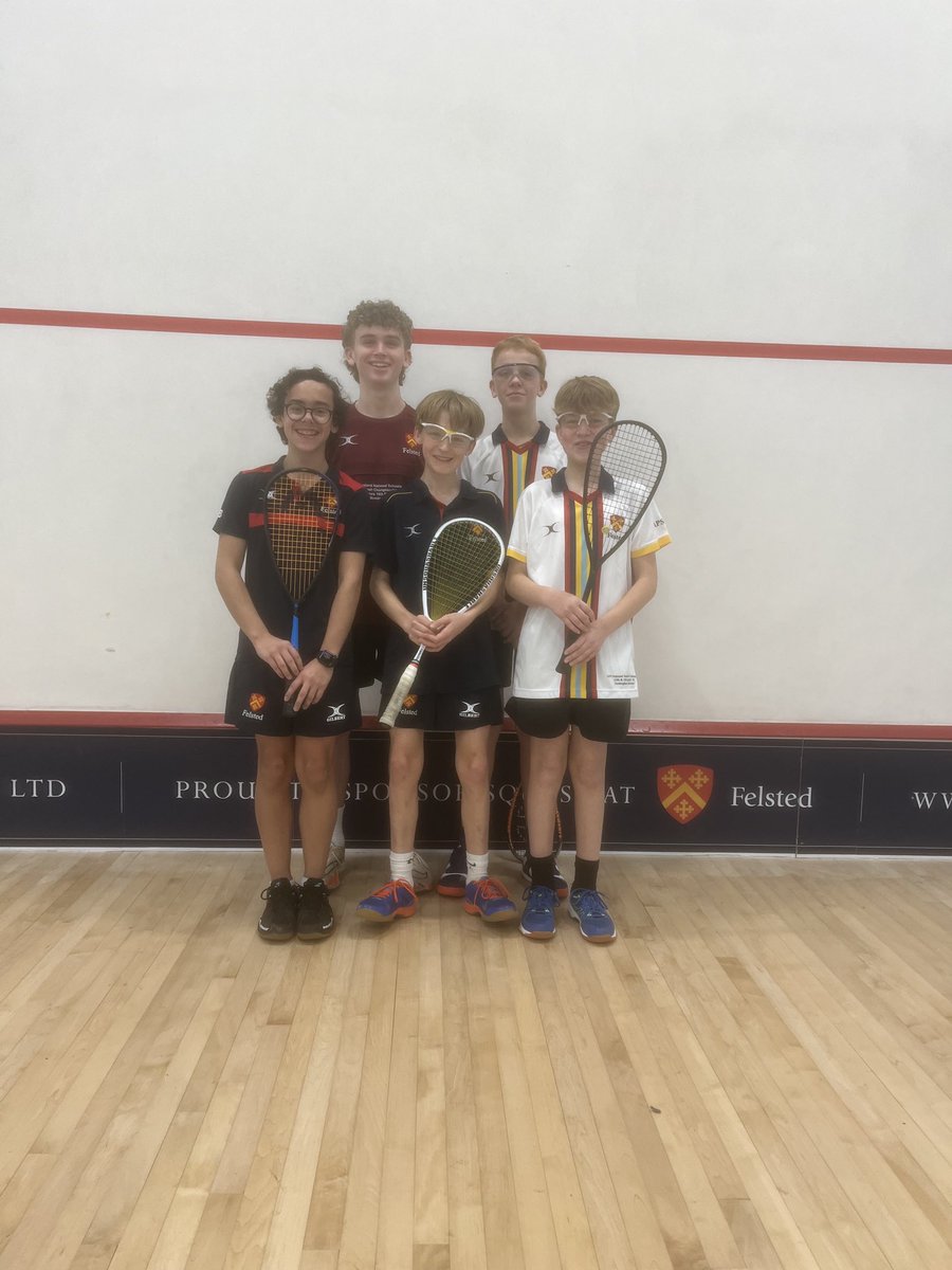 Felsted Squash tweet media