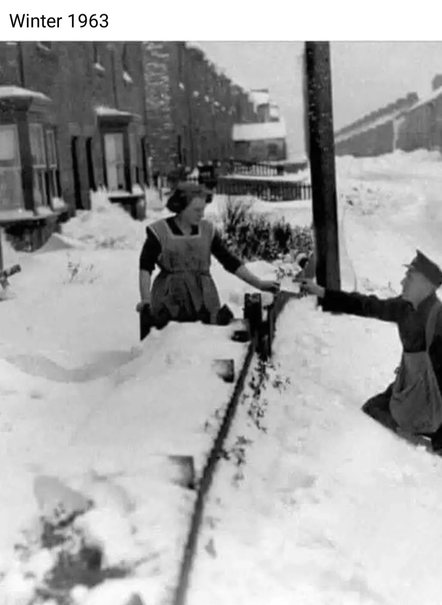 Saffrontulip's tweet photo. Winter 1963 we were made of tough stuff 💯🥰👍 https://t.co/SwqcMEhvSH