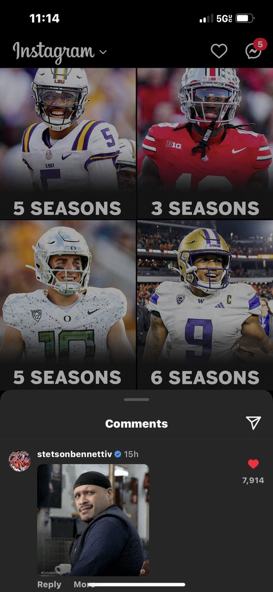 Dr_JWill's tweet photo. Stetson Bennett got jokes 😂 https://t.co/VYuogGfwpc
