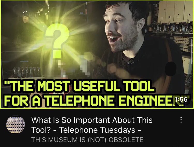 Hack_Modular's tweet image. It’s telephone Tuesday! youtu.be/4t2OYXGdFtk?fe…