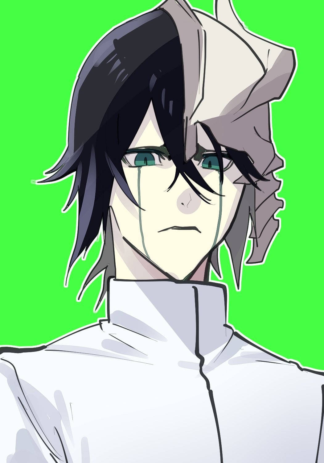 ulquiorra cifer (bleach) drawn by hishui_prpr