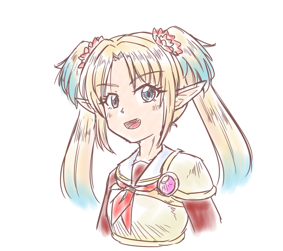 「90's風ファンタジー:瑠璃乃 #蓮ノ空美術部」|代山SANのイラスト