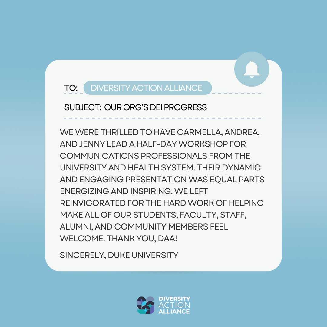 Diversity Action Alliance tweet media