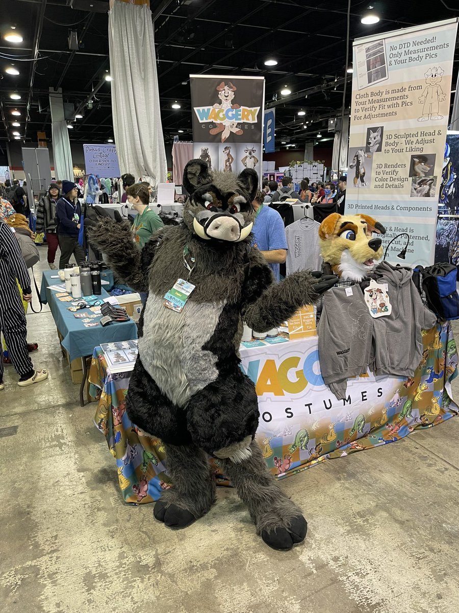 Waggery Costumes (@waggerycos) on Twitter photo Want to thank everyone that came by our booth at #MFF2023 and <a href="/furfest/">Midwest FurFest</a> for such an amazing convention and GoH award!! I couldn’t have done this without the support of James and Savannah who worked tirelessly, and <a href="/woleverwuff/">☁️woleverwuff.bsky.social</a>, <a href="/WileyFox_/">Airgasm</a> and <a href="/NunavutTuktu/">Nunavut Tuktu</a> for so much help!!! 💜 Want to thank everyone that came by our booth at #MFF2023 and <a href="/furfest/">Midwest FurFest</a> for such an amazing convention and GoH award!! I couldn’t have done this without the support of James and Savannah who worked tirelessly, and <a href="/woleverwuff/">☁️woleverwuff.bsky.social</a>, <a href="/WileyFox_/">Airgasm</a> and <a href="/NunavutTuktu/">Nunavut Tuktu</a> for so much help!!! 💜