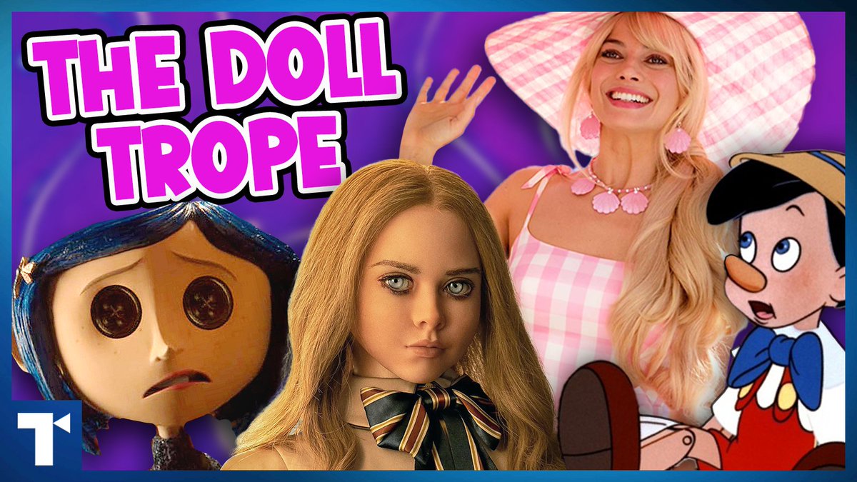 Dolls coming to life have been a part of storytelling for eons. But why are creatives so interested in the idea of our little toy friends becoming human?

We're analyzing the trope, their desire to become human, &amp; what the different versions represent:
youtu.be/EHhWtOrY-bo