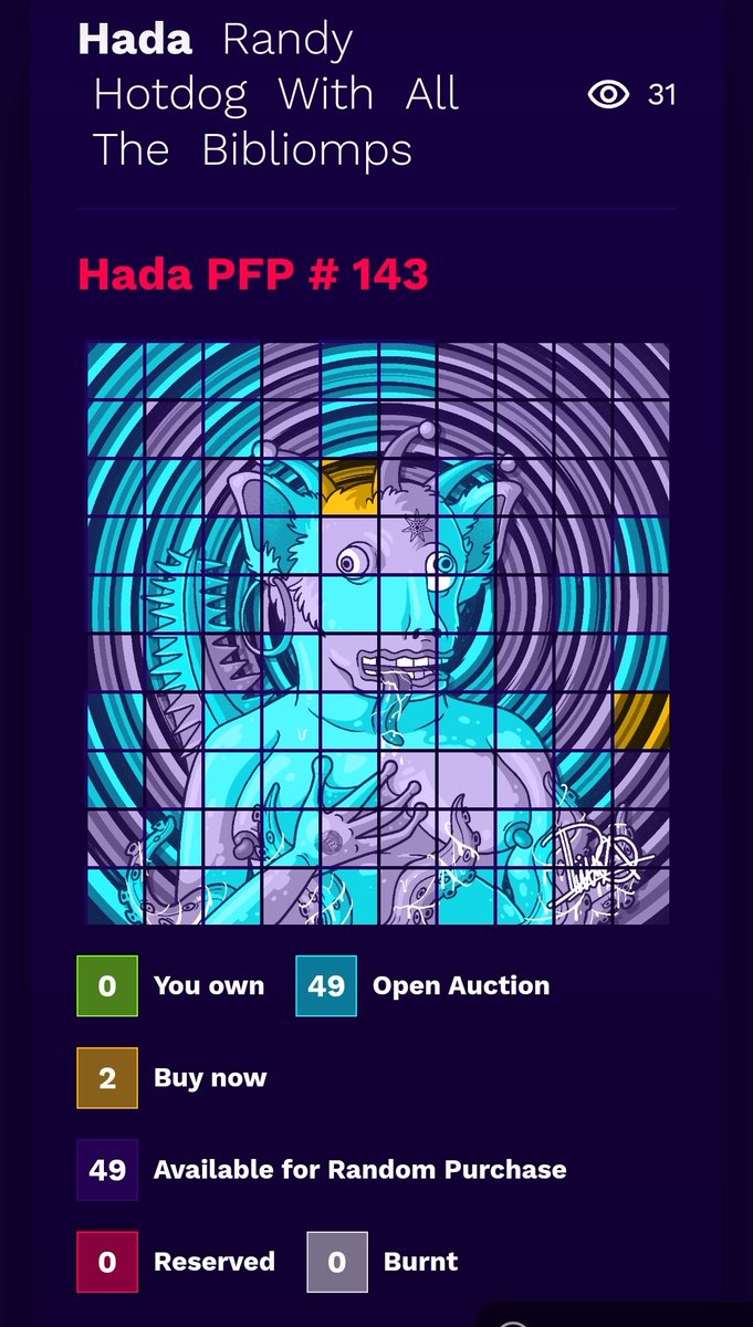HadaNFT (@hadanft) on Twitter photo Hada randy hotdog with all the <a href="/BibliompNFT/">Bibliomp (π₯©,π, π₯)</a> is 51% issued with a floor price of 3M $Hada.
#DAO #NFT #XRPL
dao.hadanft.com/nft/collectionβ¦ Hada randy hotdog with all the <a href="/BibliompNFT/">Bibliomp (π₯©,π, π₯)</a> is 51% issued with a floor price of 3M $Hada.
#DAO #NFT #XRPL
dao.hadanft.com/nft/collectionβ¦