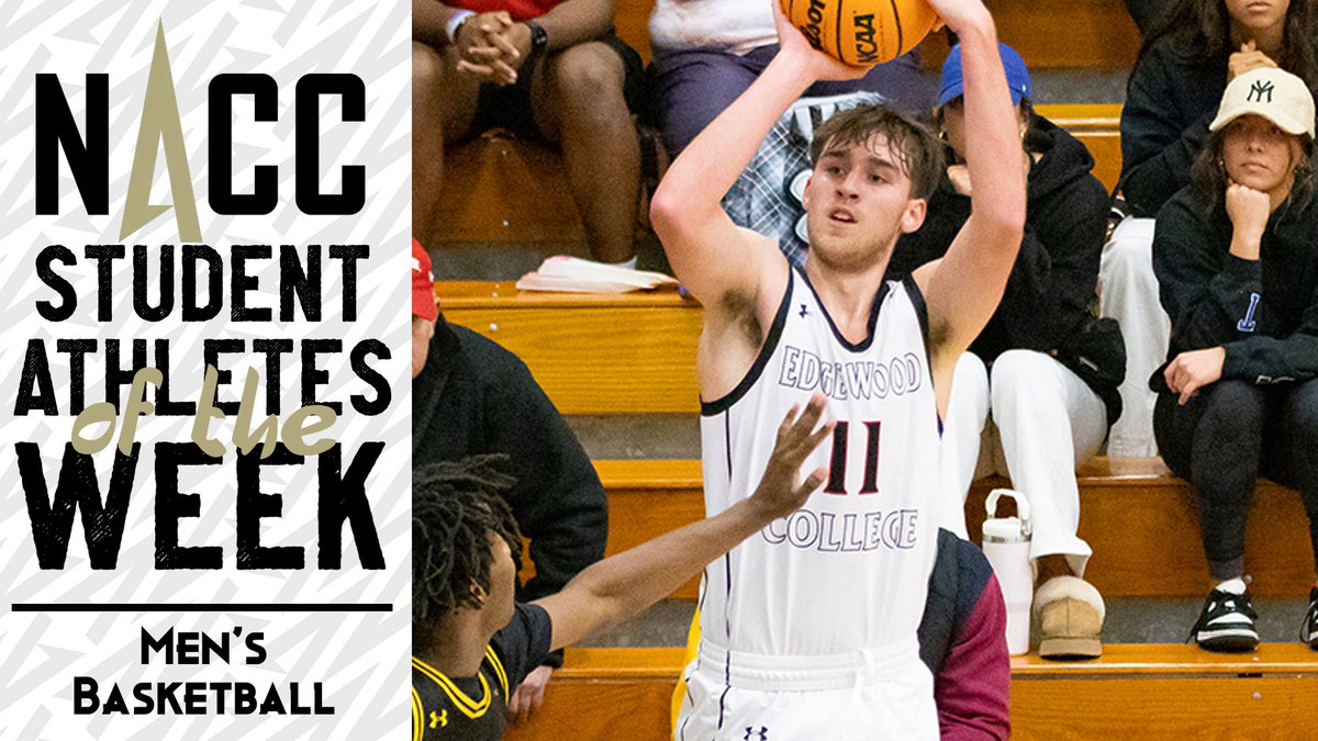 NACC_sports's tweet photo. #NACCmbb 🏀| @EdgewoodEagles' Houtakker Named NACC Men's Basketball Student-Athlete of the Week 

📰: https://t.co/kO0H1kWbGM 

#NACCtion #d3hoops https://t.co/eEp69uV8YY