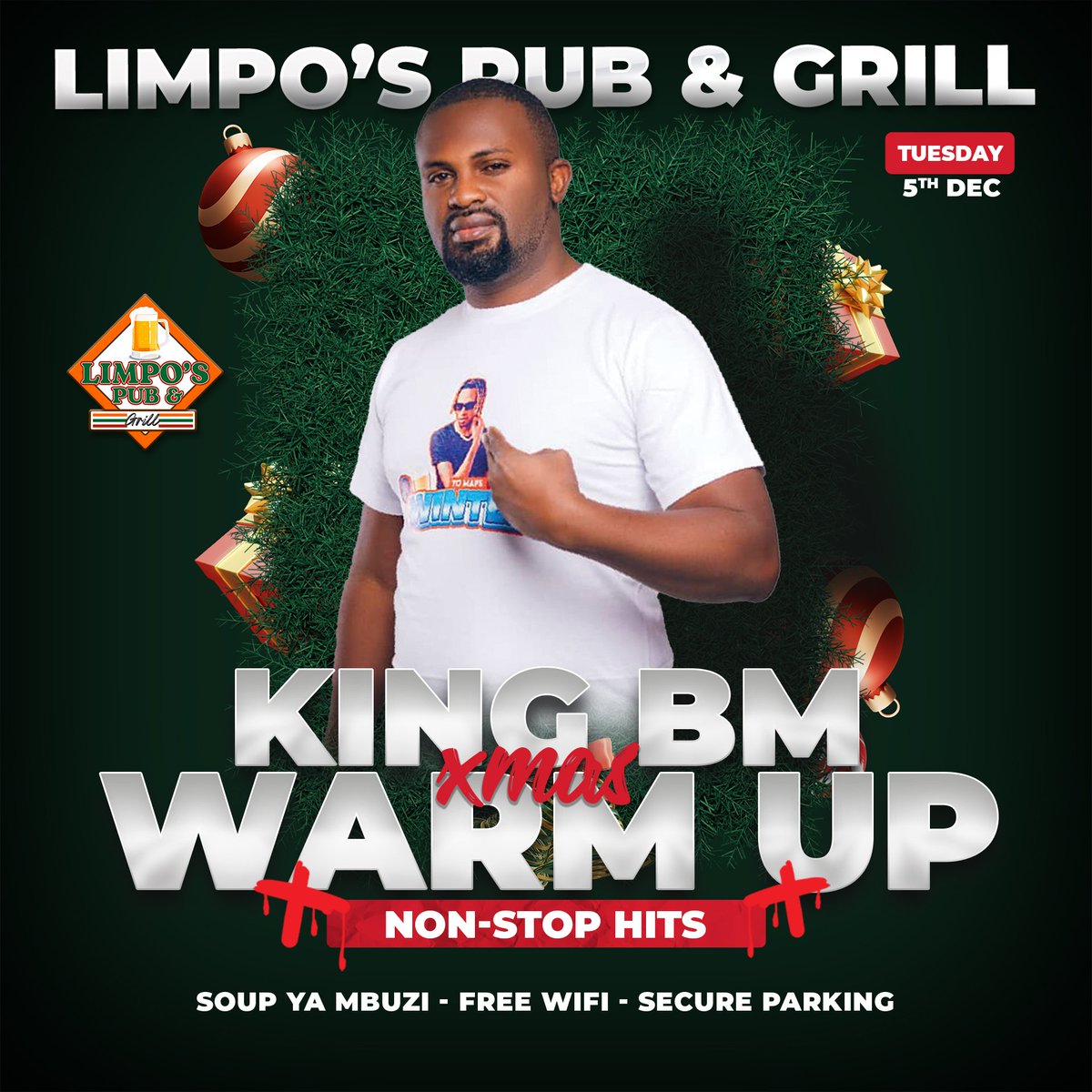 Tonight Limpos pub is the place to Be