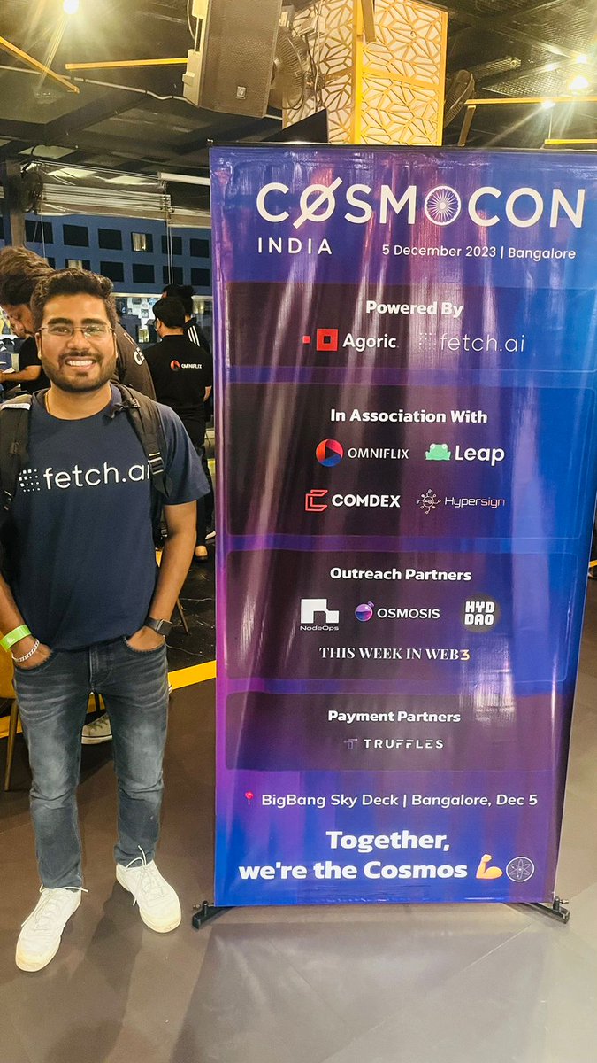 Mettalex's tweet photo. 🎉That's a wrap on #CosmoCon India!

✨A huge thank you to everyone who joined us in Bangalore &amp; contributed to the vibrant discussions on P2P order book and agent-based DEX🌈

🚀Together, we're driving the future of DeFi!

#Mettalex https://t.co/aVvVqHajRn