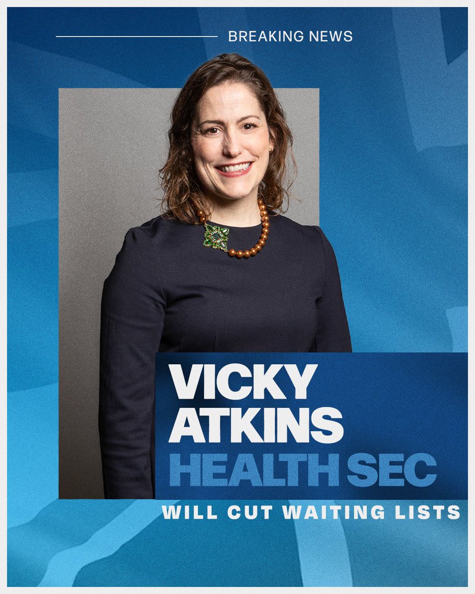 Dear @VictoriaAtkins, Welcome to X and to your new role as UK Health Secretary. It’s been said that the role of Health Secretary is a “poisoned chalice” so here’s my best advice for you in your new job: stop poisoning the cup. Your Conservatives inherited the #1 ranked