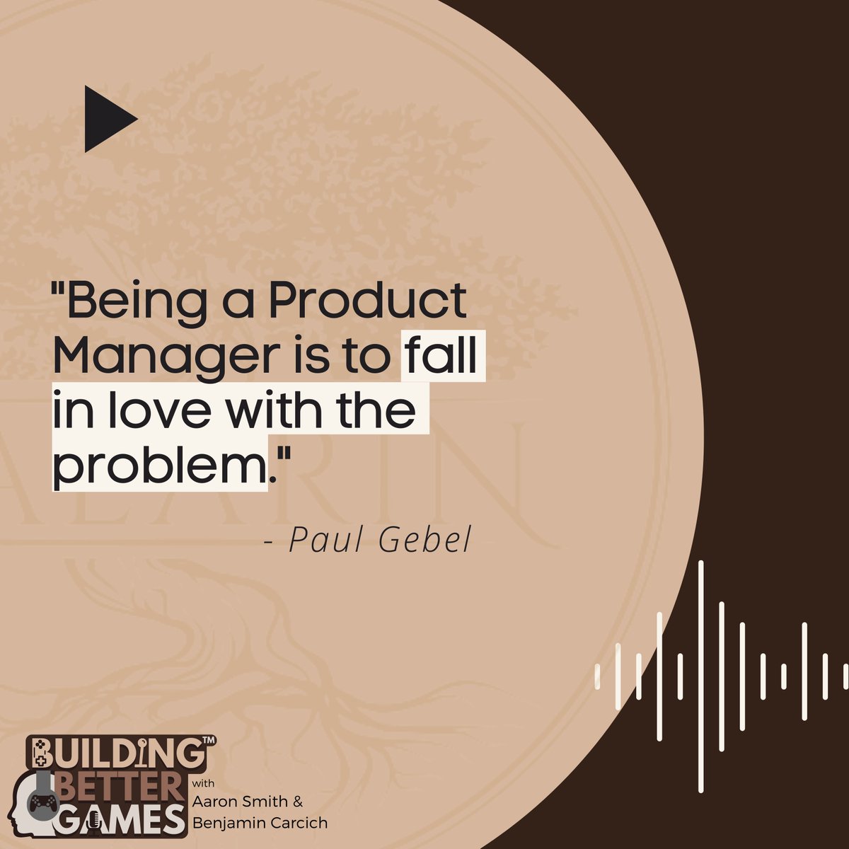 Product Management is rare in game dev. Are we missing out? In this episode, we talk with Paul Gebel, Director of Product Management, about why Product Management could be helpful, and also how to avoid the worst versions of the discipline. 

Full episode: pod.link/1559448378
